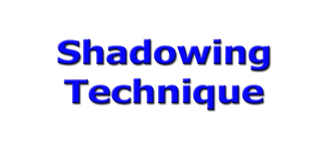 تکنیک شدوئینگ